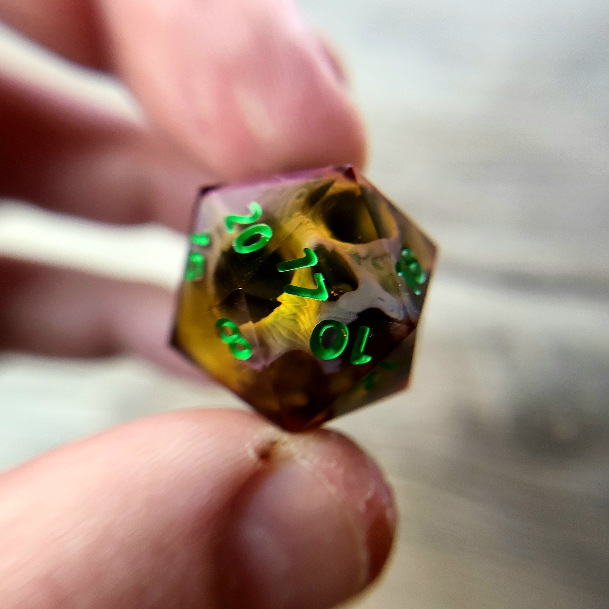 Dnd Dice set for role playing for Dungeons and Dragons