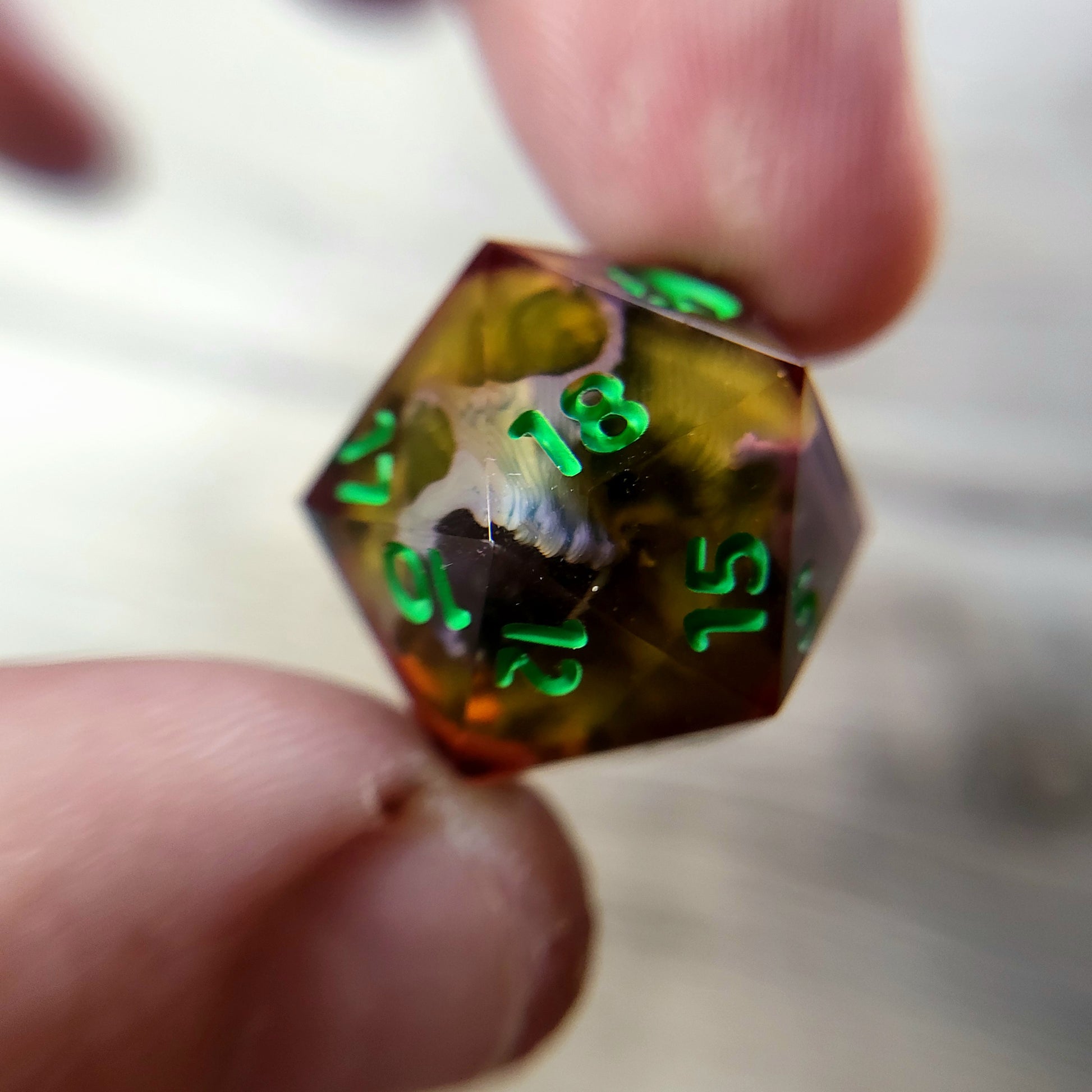 Dnd Dice set for role playing for Dungeons and Dragons