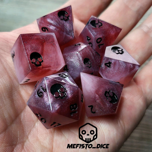 Dnd Dice set for role playing for Dungeons and Dragons