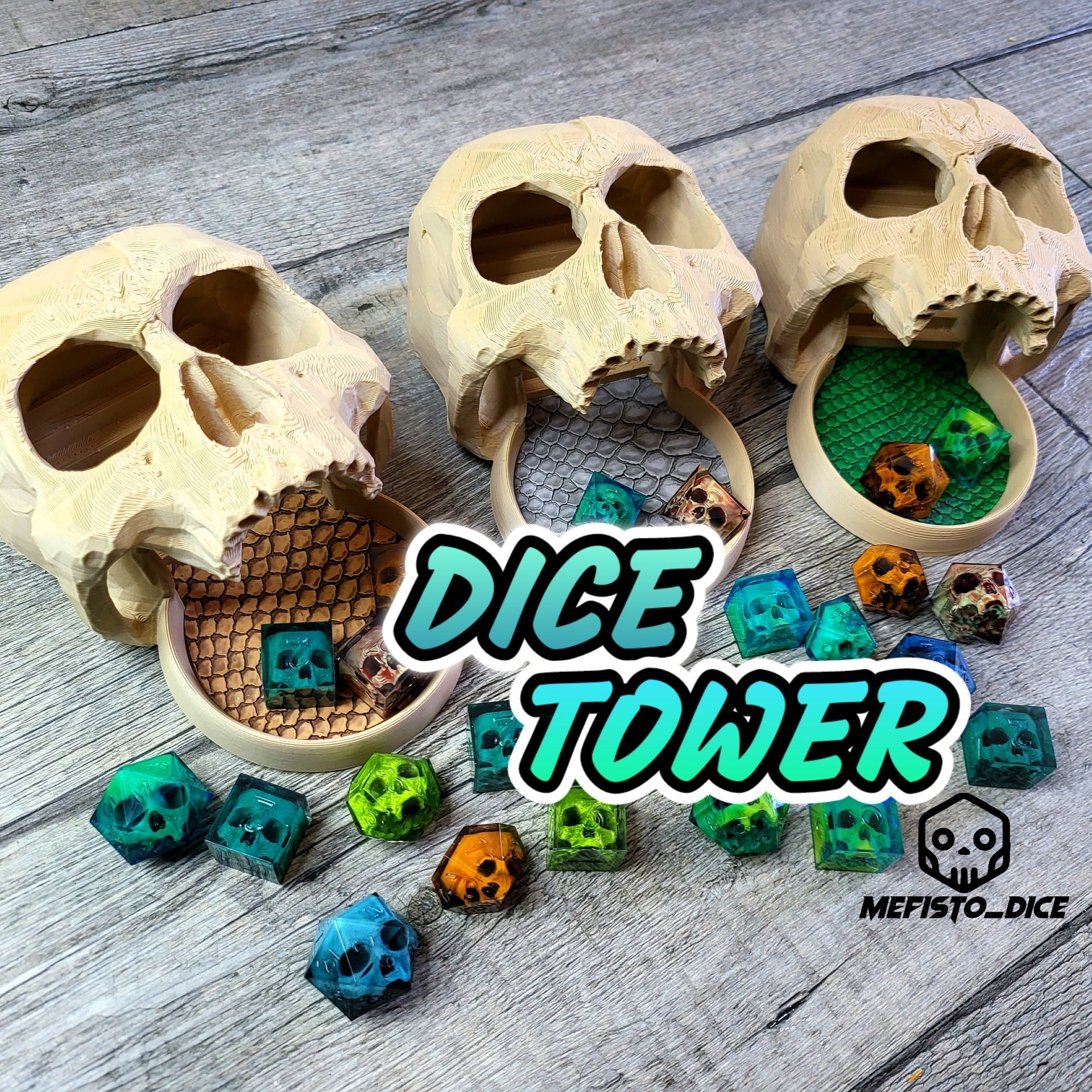 Dice Tower Roller / Dice Box Holder | Dice and Game