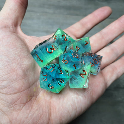 Dice set for role playing for Dungeons and Dragons