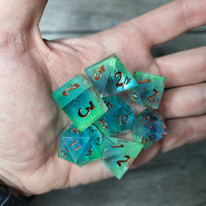 Dice set for role playing for Dungeons and Dragons