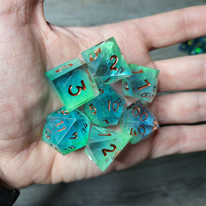Dice set for role playing for Dungeons and Dragons