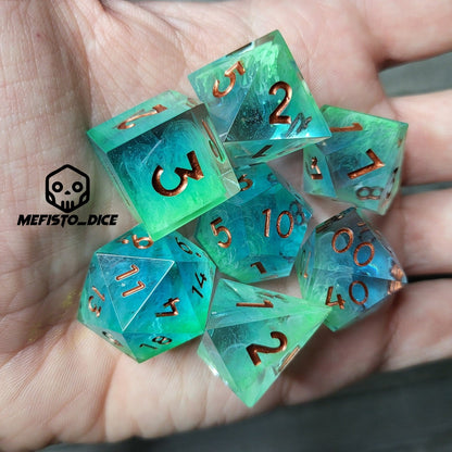 Dice set for role playing for Dungeons and Dragons