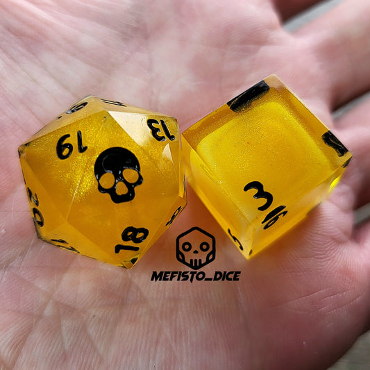 Dnd Dice set for role playing for Dungeons and Dragons