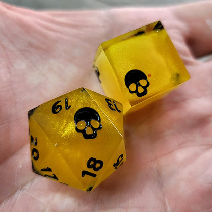 Dnd Dice set for role playing for Dungeons and Dragons