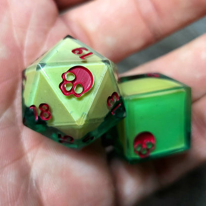 Dnd Dice set for role playing for Dungeons and Dragons