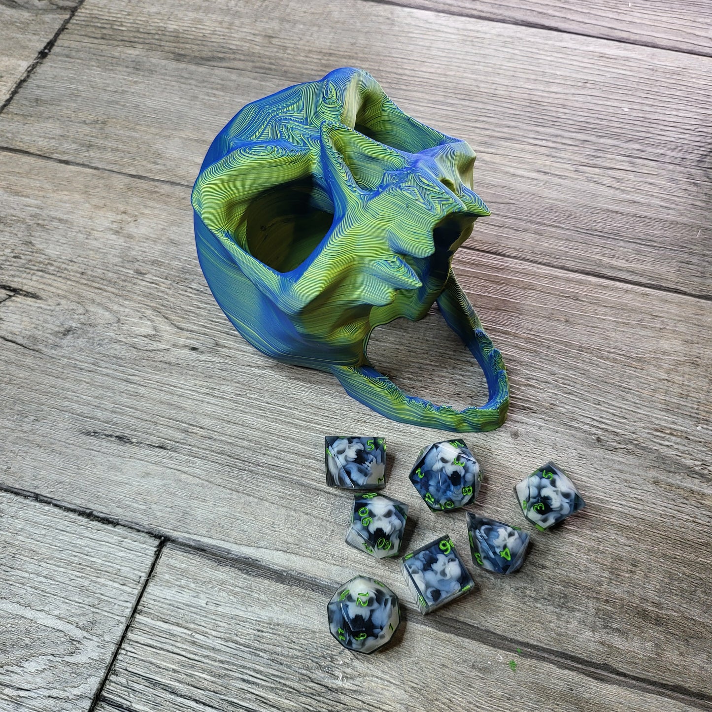 Dice tower for dice rolling for role-playing games