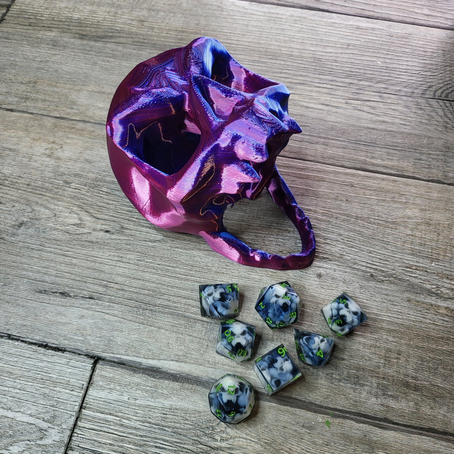Dice tower for dice rolling for role-playing games