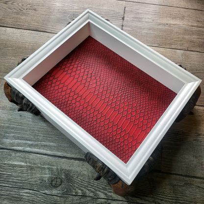 Dice tray with skull feet for dice rolling for tabletop role playing board games