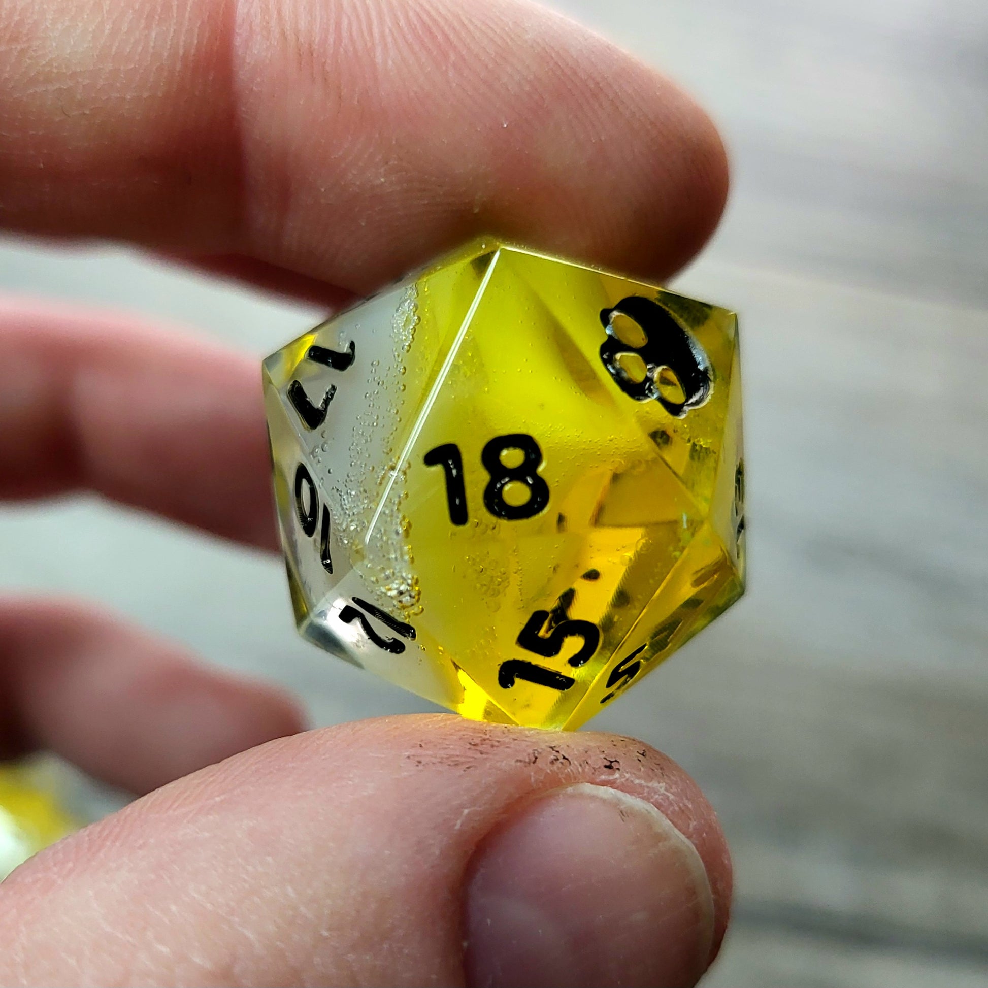 Dnd Dice set for role playing for Dungeons and Dragons