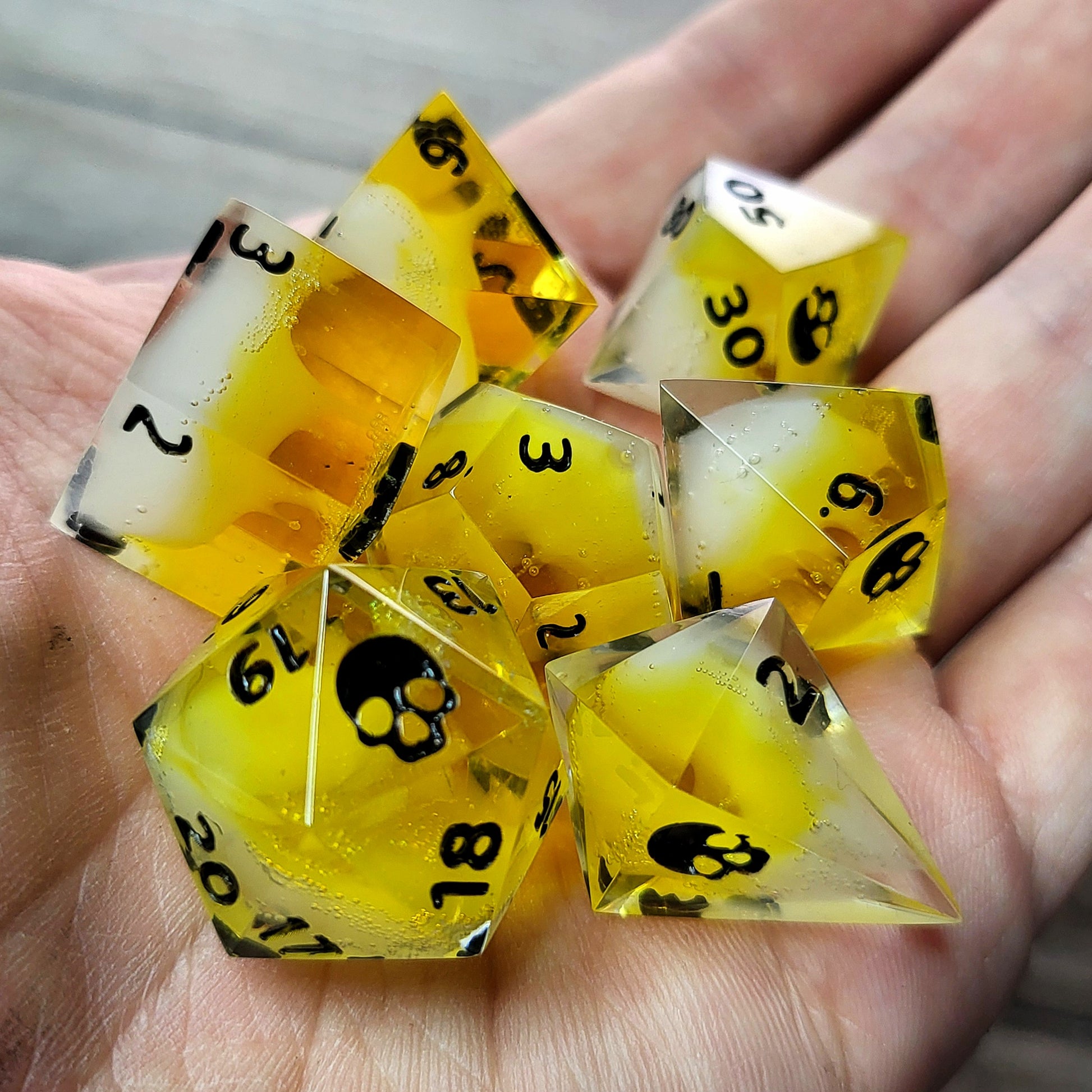 Dnd Dice set for role playing for Dungeons and Dragons
