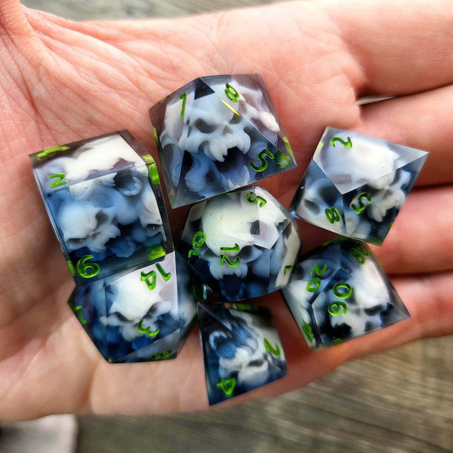 Dnd Dice set for role playing for Dungeons and Dragons