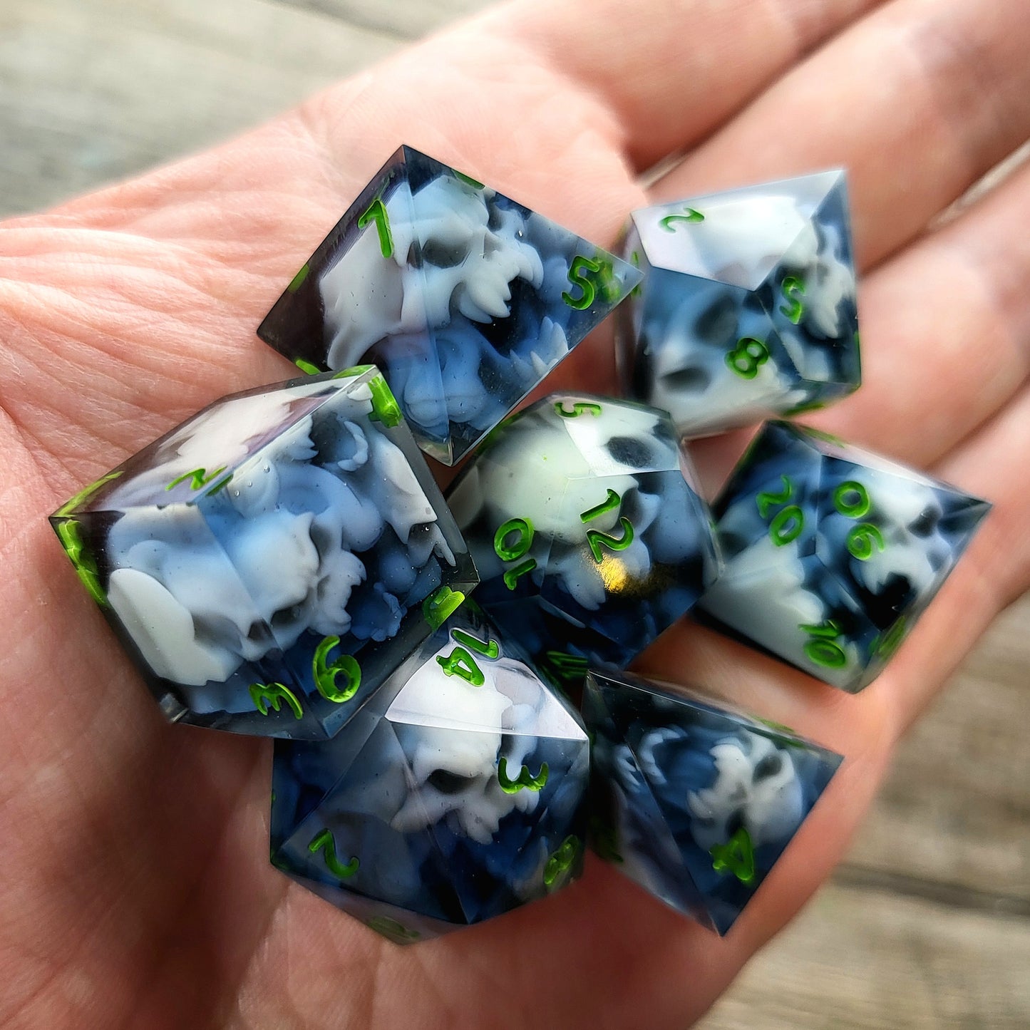 Dnd Dice set for role playing for Dungeons and Dragons