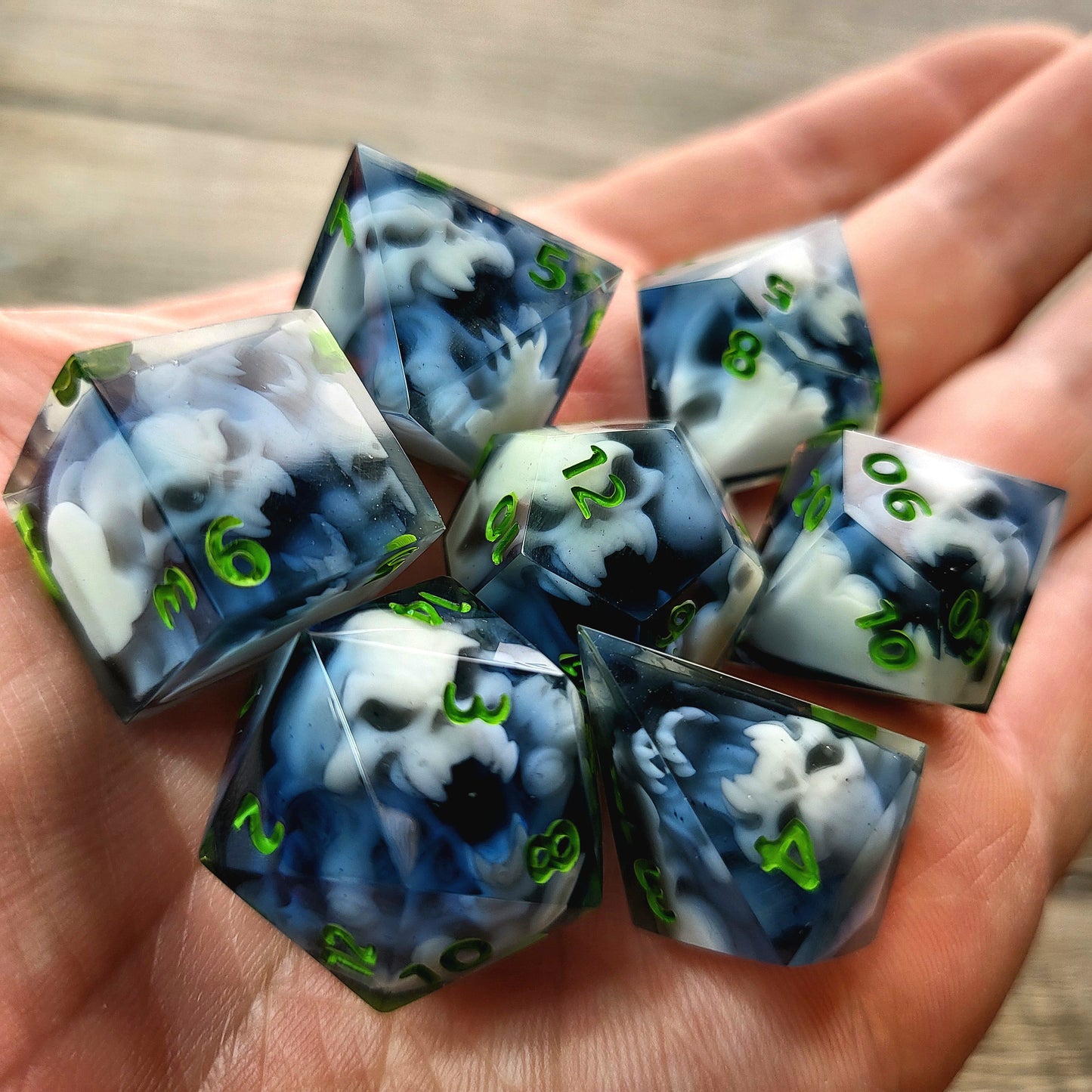 Dnd Dice set for role playing for Dungeons and Dragons
