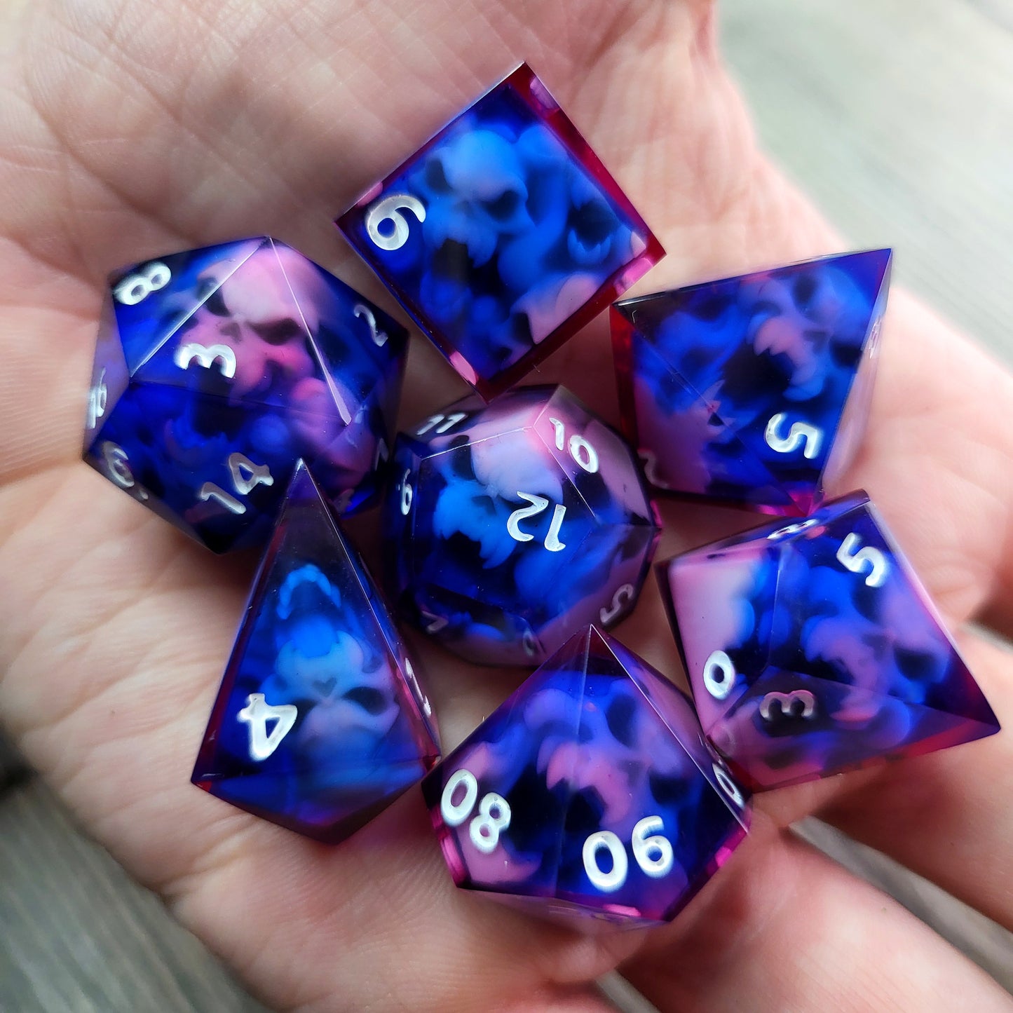 Dnd Dice set for role playing for Dungeons and Dragons