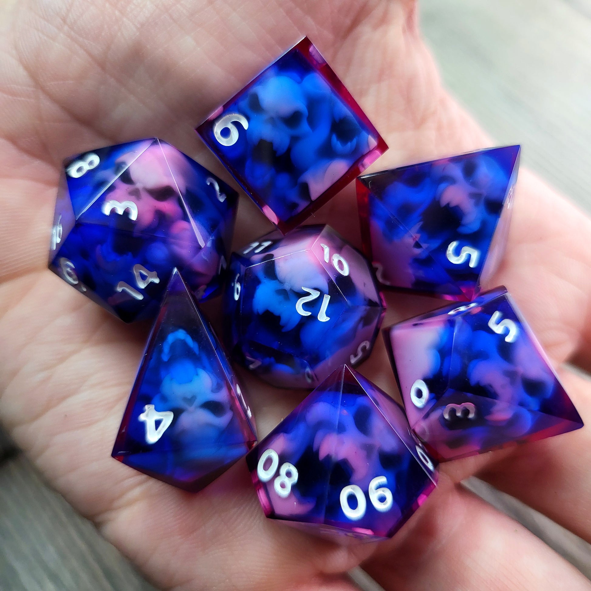 Dnd Dice set for role playing for Dungeons and Dragons