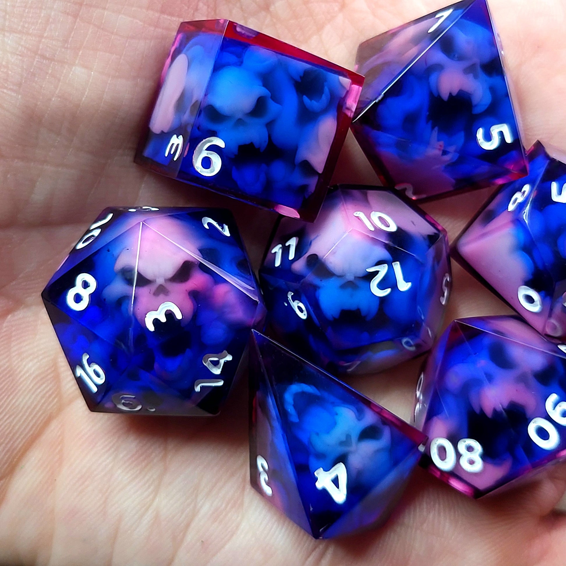 Dnd Dice set for role playing for Dungeons and Dragons