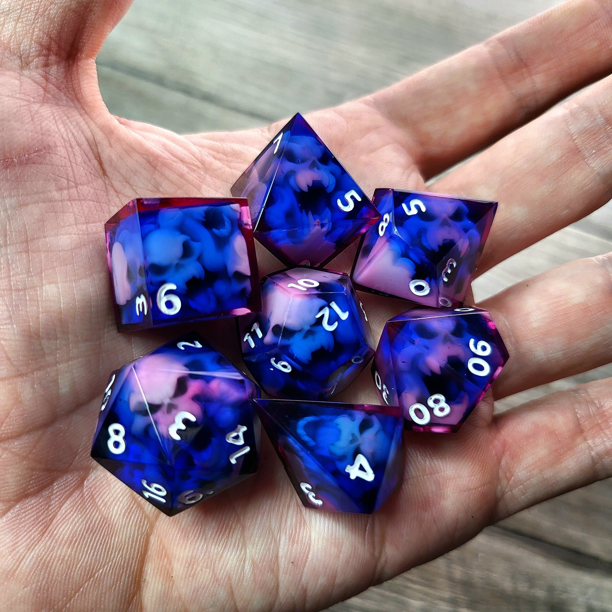 Dnd Dice set for role playing for Dungeons and Dragons