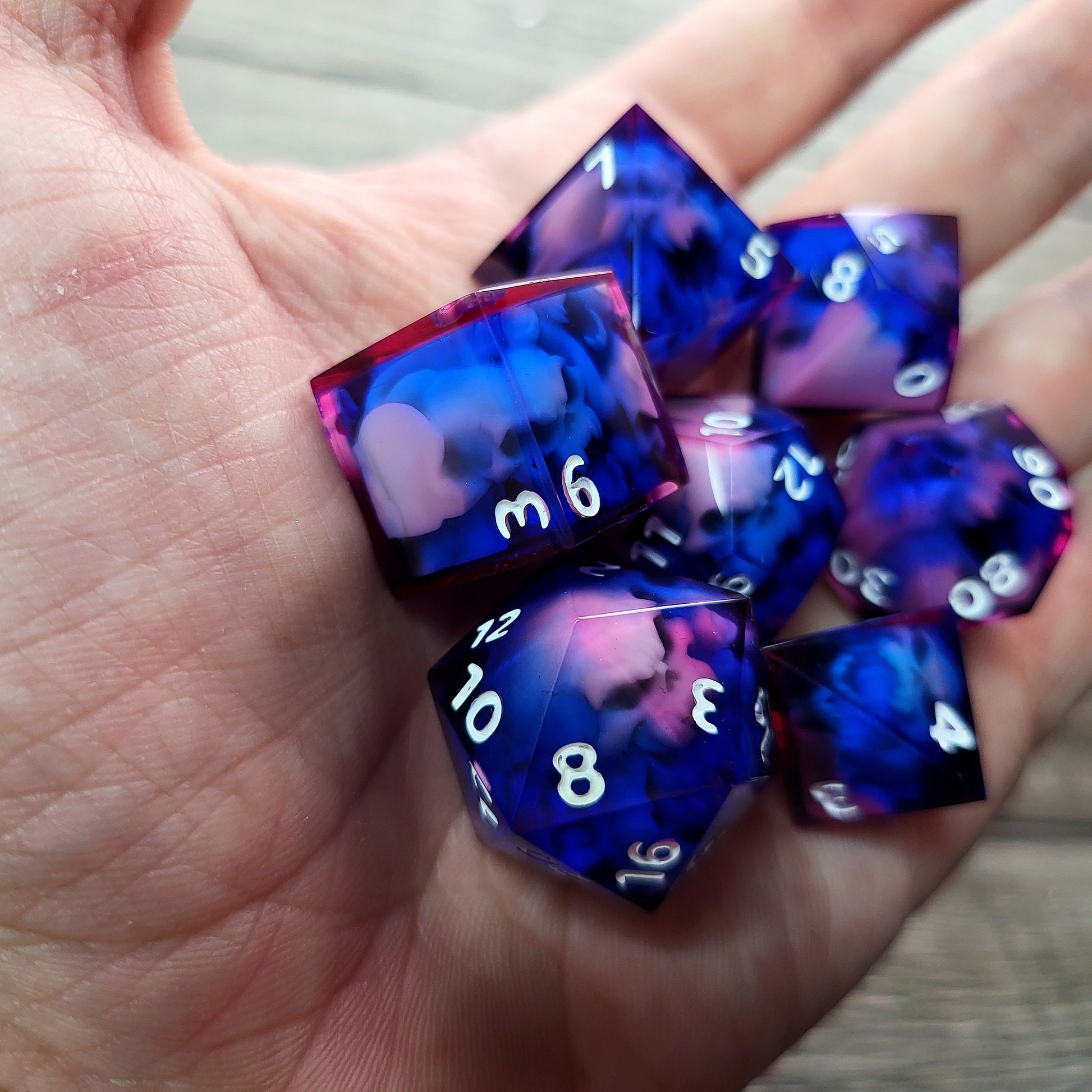 Dnd Dice set for role playing for Dungeons and Dragons
