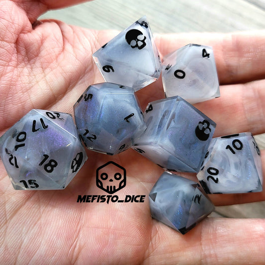Dnd Dice set for role playing for Dungeons and Dragons