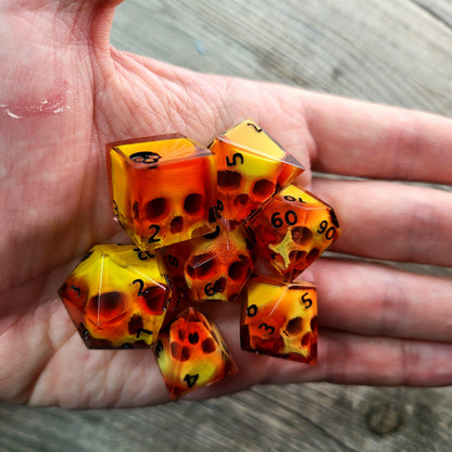 Dnd Dice set for role playing for Dungeons and Dragons