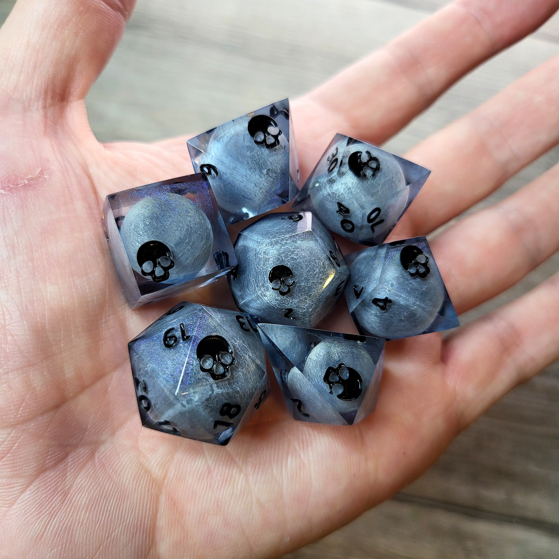 Dnd Dice set for role playing for Dungeons and Dragons