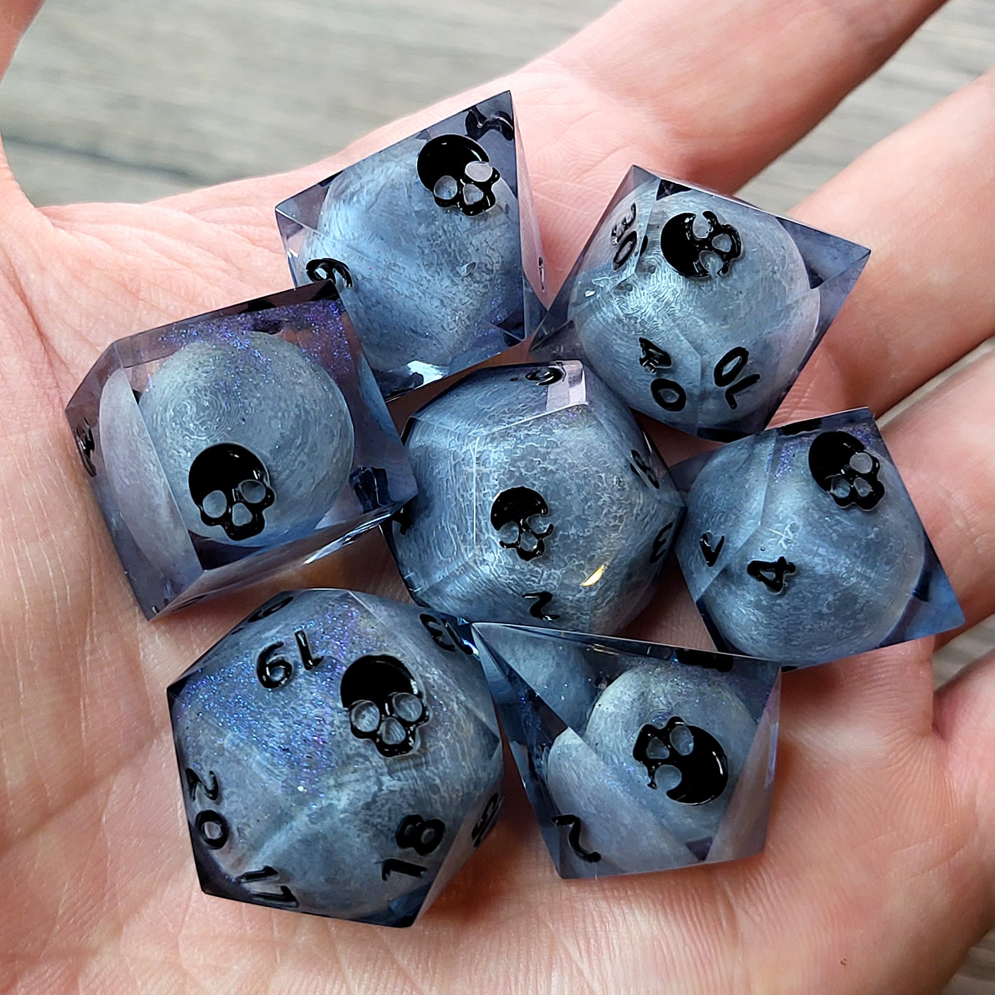 Dnd Dice set for role playing for Dungeons and Dragons