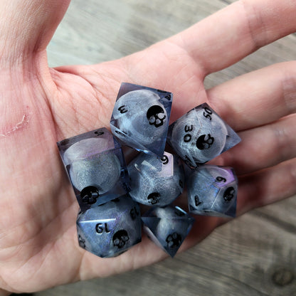 Dnd Dice set for role playing for Dungeons and Dragons