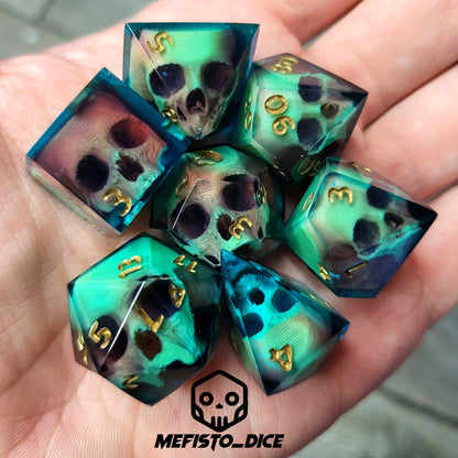 Dnd Dice set for role playing for Dungeons and Dragons