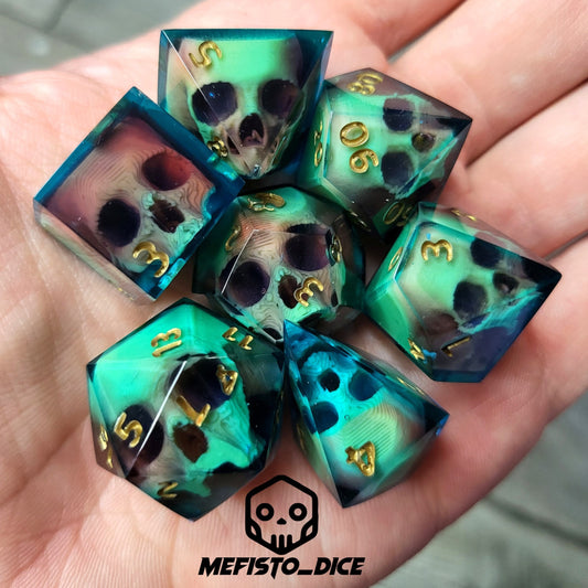 Dnd Dice set for role playing for Dungeons and Dragons