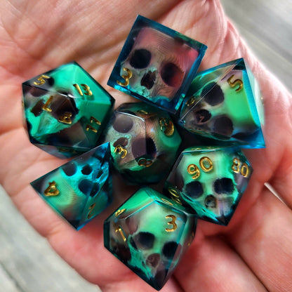 Dnd Dice set for role playing for Dungeons and Dragons