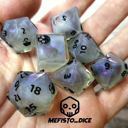 Dnd Dice set for role playing for Dungeons and Dragons