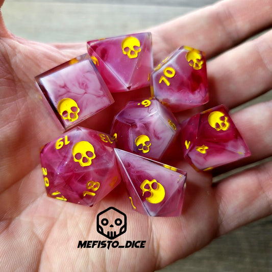 Dnd Dice set for role playing for Dungeons and Dragons