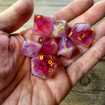 Dnd Dice set for role playing for Dungeons and Dragons