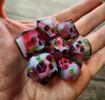 Dnd Dice set for role playing for Dungeons and Dragons