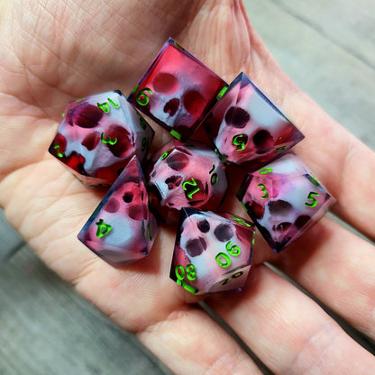 Dnd Dice set for role playing for Dungeons and Dragons