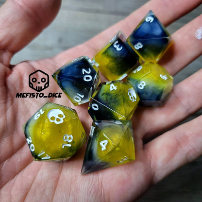 Dnd Dice set for role playing for Dungeons and Dragons