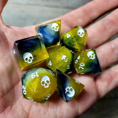 Dnd Dice set for role playing for Dungeons and Dragons