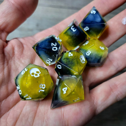 Dnd Dice set for role playing for Dungeons and Dragons