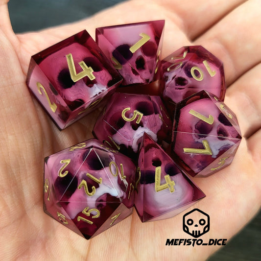 Dnd Dice set for role playing for Dungeons and Dragons