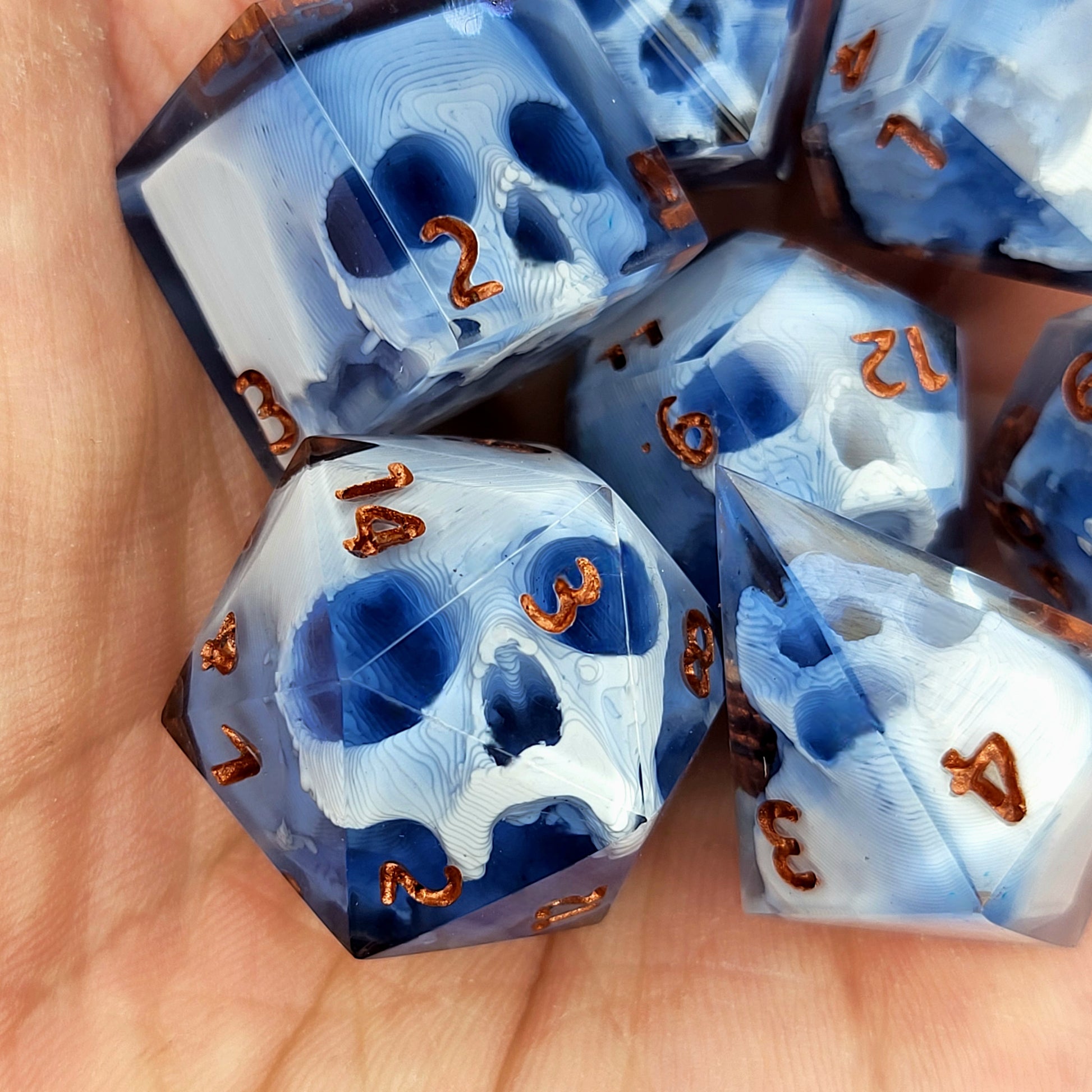 Dnd Dice set for role playing for Dungeons and Dragons