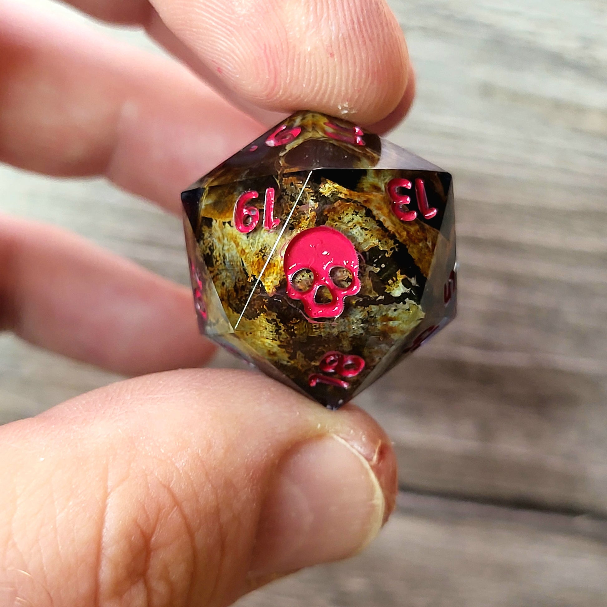 Dnd Dice set for role playing for Dungeons and Dragons