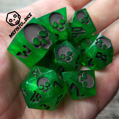 Dnd Dice set for role playing for Dungeons and Dragons