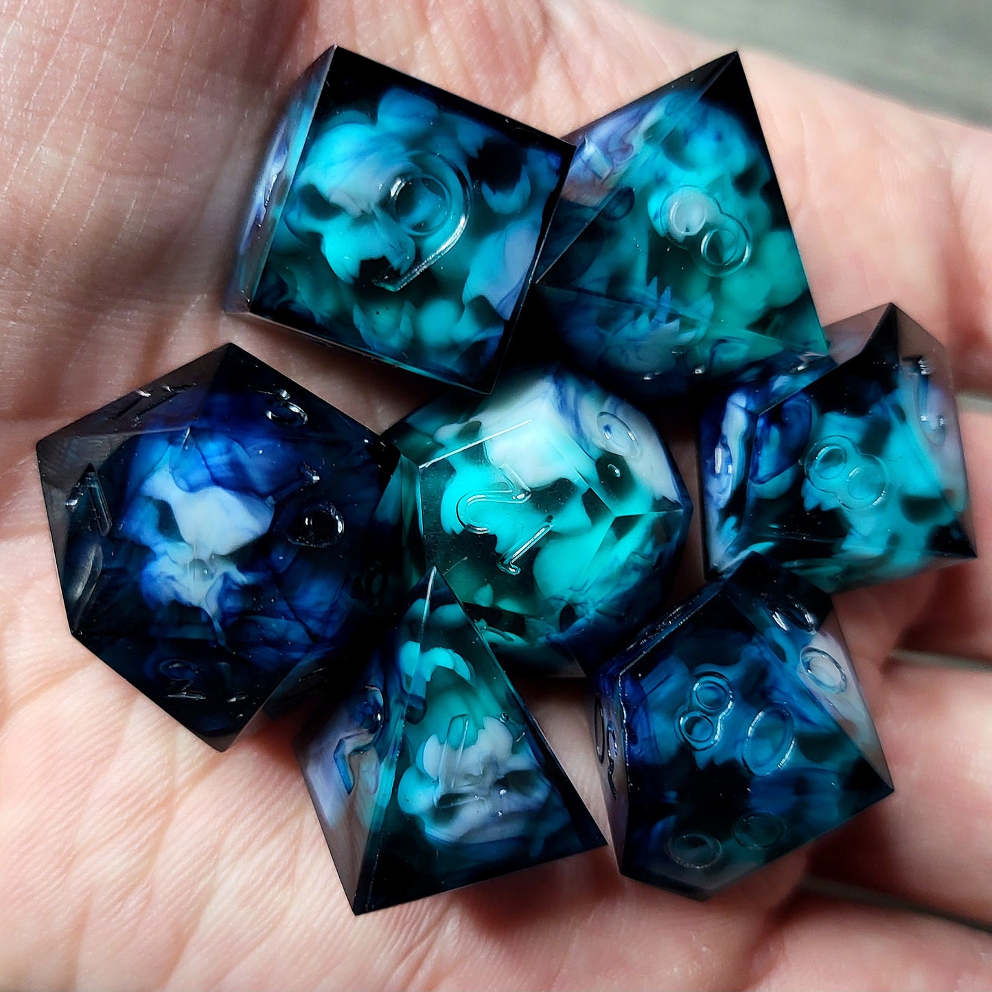 Dice set for role playing for Dungeons and Dragons