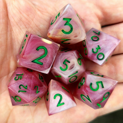 Dnd Dice set for role playing for Dungeons and Dragons
