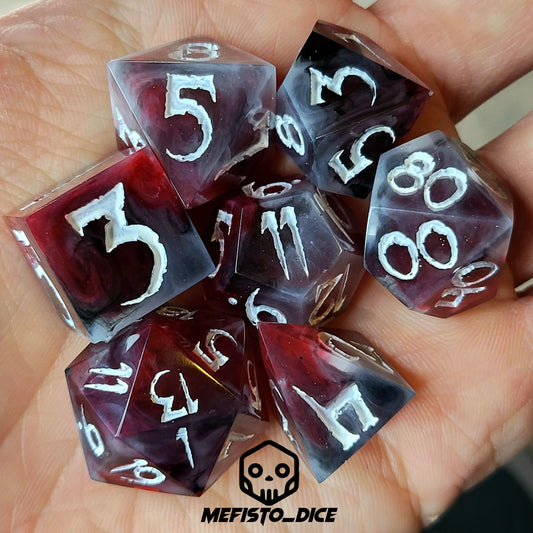 Dnd Dice set for role playing for Dungeons and Dragons
