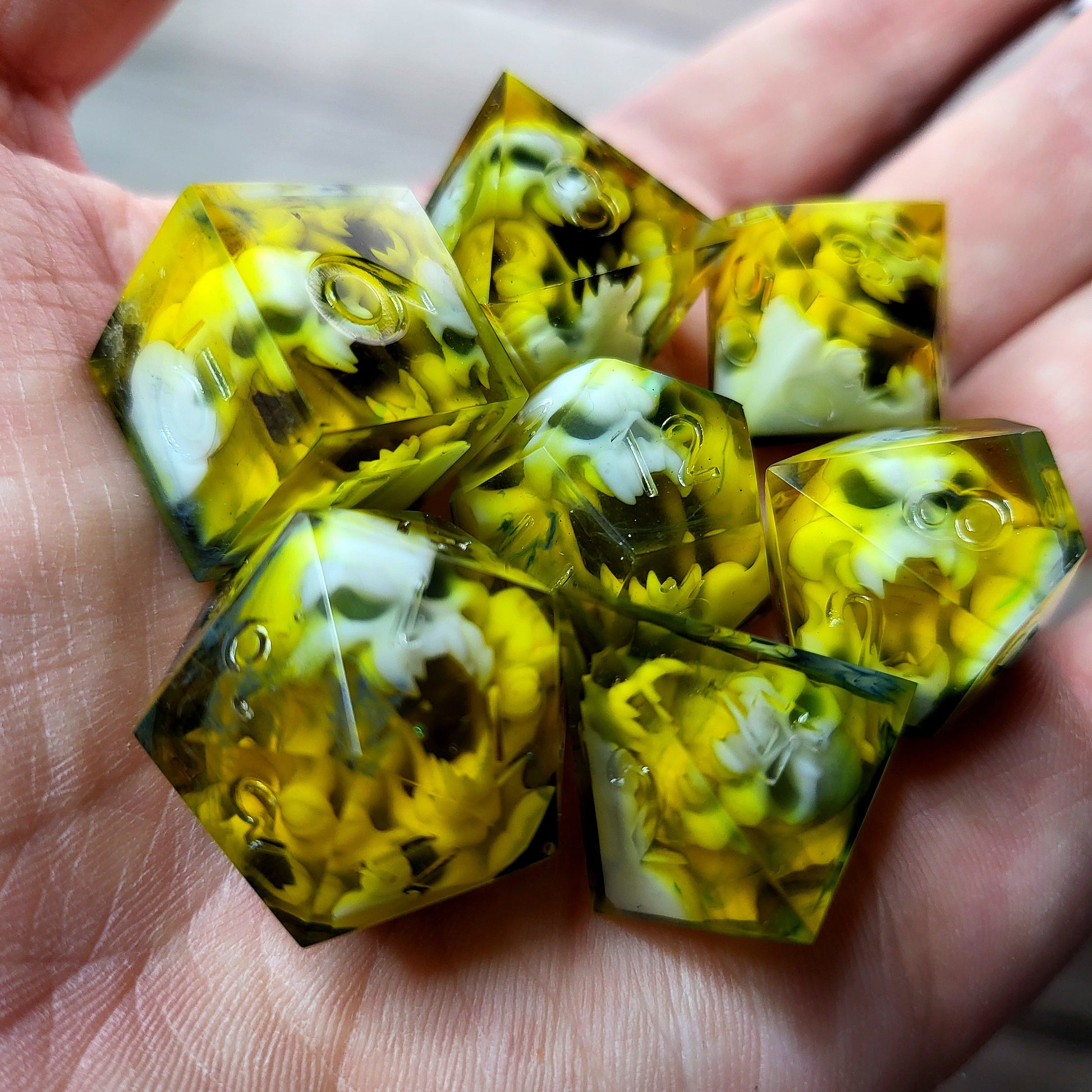 Dice set for role playing for Dungeons and Dragons