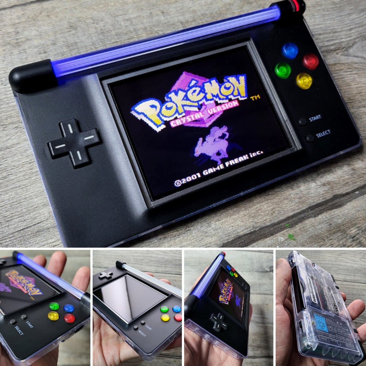 Custom Nintendo gameboy macro console in snes style