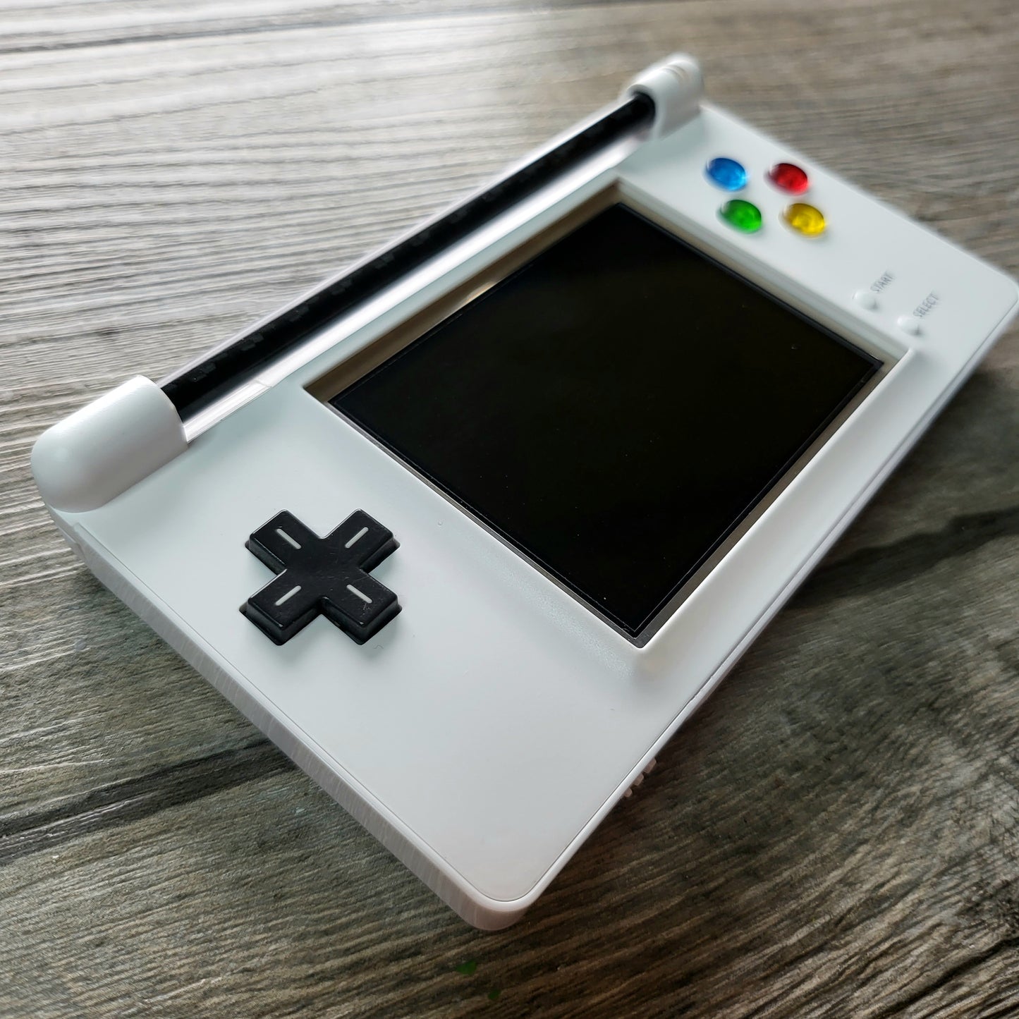 Custom Nintendo gameboy macro console in snes style